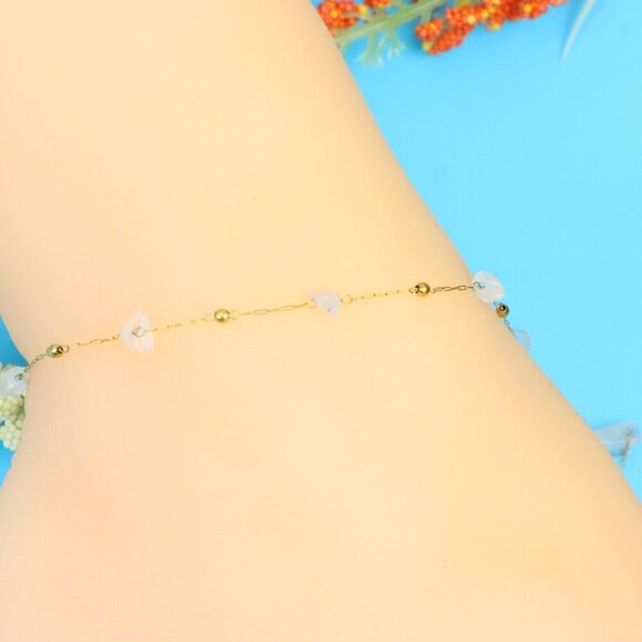 Elegant Handmade Anklet – Perfect for Women & Girls | Ideal Gift Option, DYC1730 - Picture 1 of 7